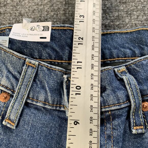 Levi’s 512 Jeans Mens 32x30 Blue Slim Taper Stretch Med Wash “New With Tags” - Picture 13 of 16